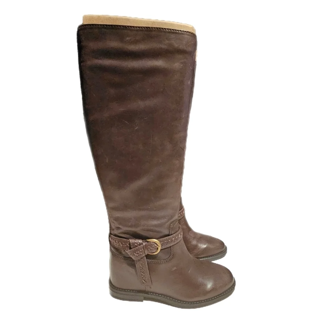 Lucky Brand Maltet Women’s Knee-High Wedge Boots NWOB Size 6M - Picture 1 of 10